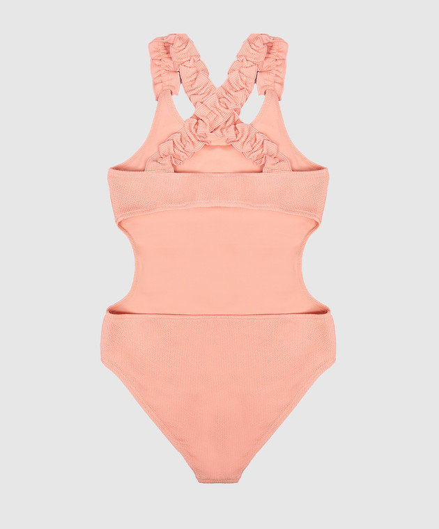 Dolce&Gabbana Дитячий рожевий купальник з монограмою DG L5J871ON0CA812+ зображення 2