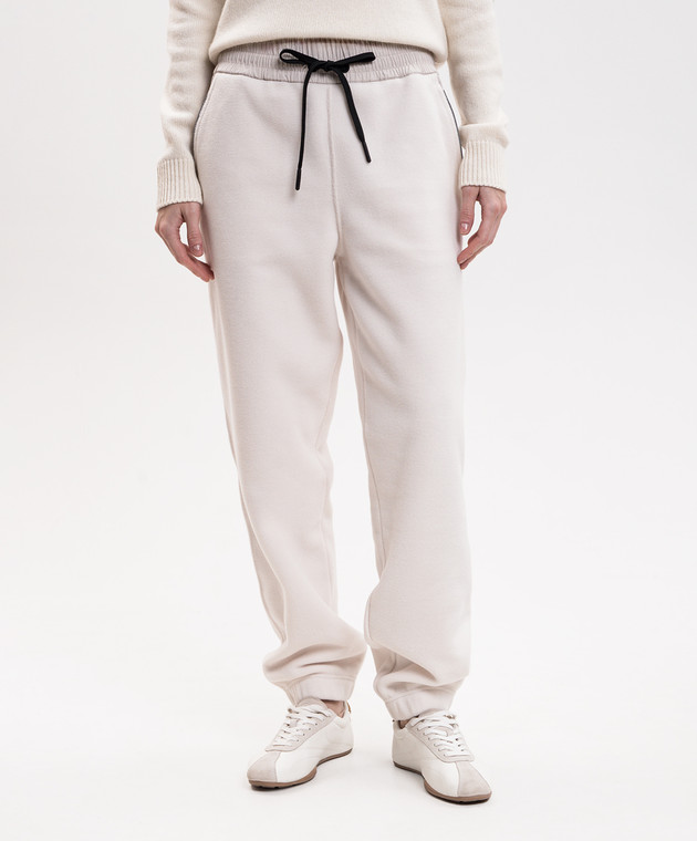 Moncler Grenoble Джогери кольору айворі L20988H0000589AK8 зображення 3