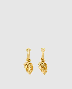 Saint Laurent Золотые серьги с бриллиантами A00206Y1500
