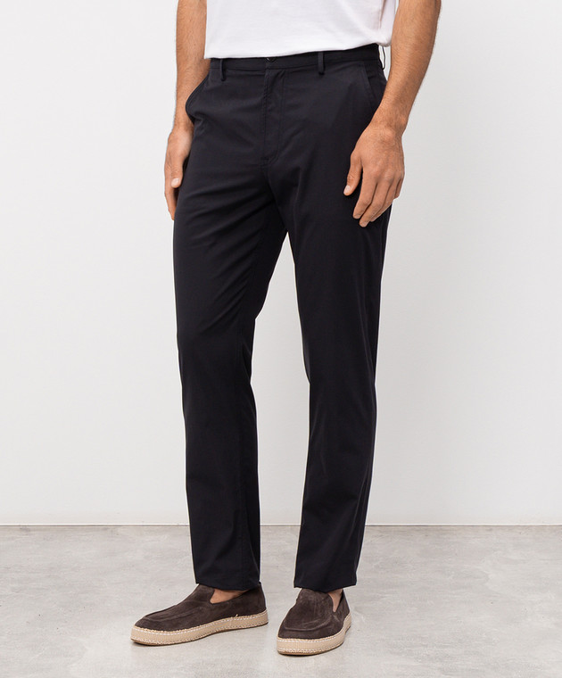 Canali Сині штани AV05971U91675 зображення 3