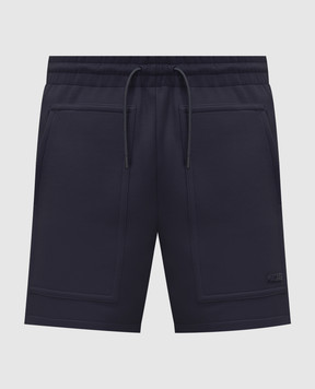 Mackage Сині шорти Elwood з фактурним логотипом ELWOODR