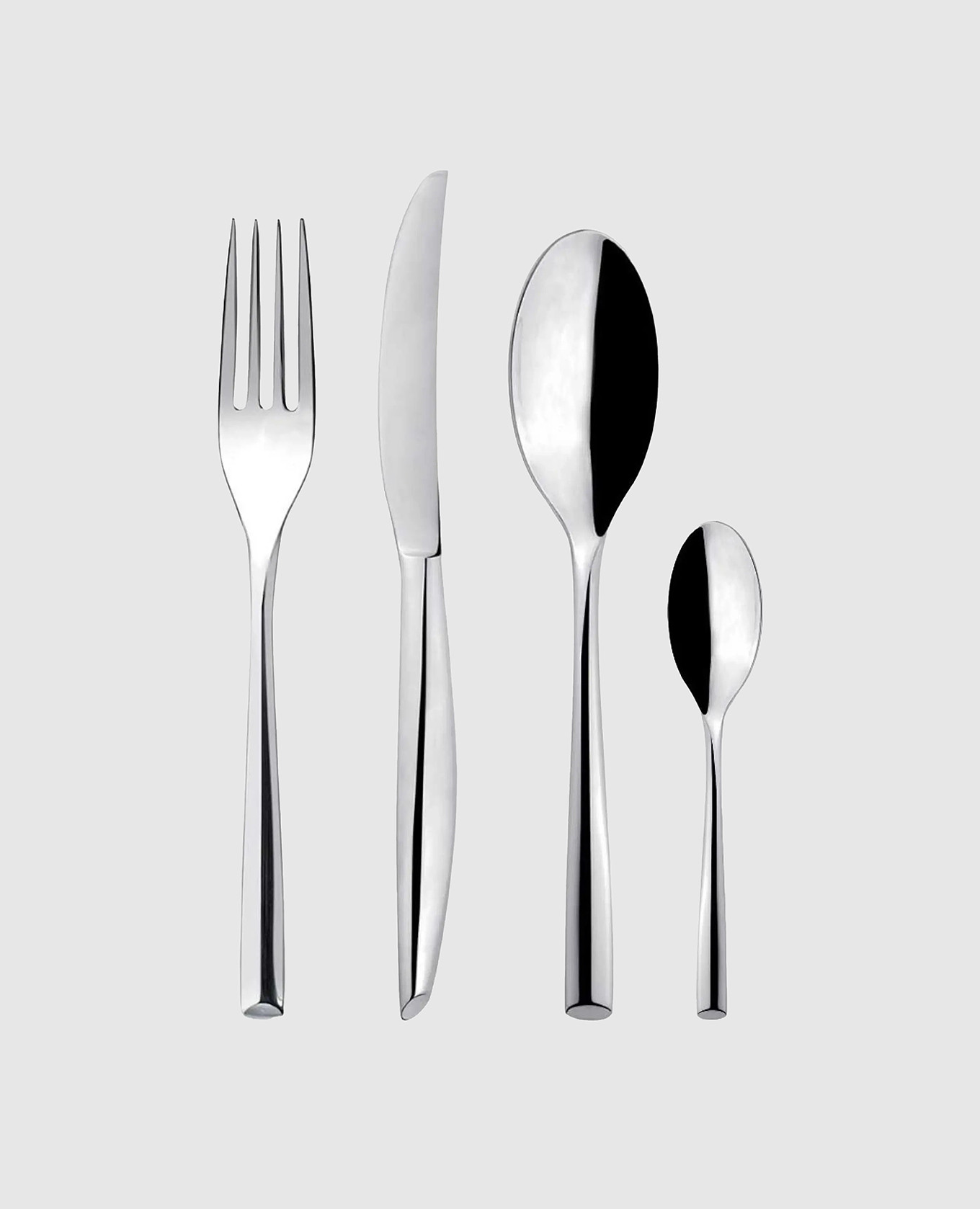 

Набор столовых приборов Zeta, Серебристый, Столовые приборы