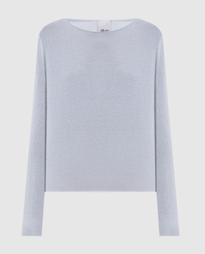 Allude Голубой джемпер из кашемира 26511163