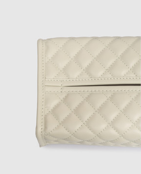 Giobagnara Зелений шкіряний тримач для серветок Diamonds PCPTRECTRV109