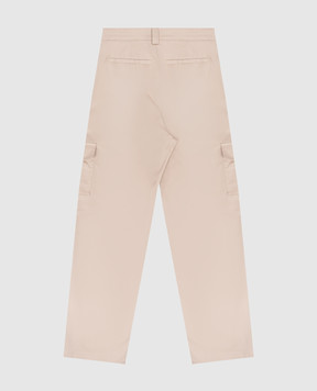 Balmain Дитячі бежеві карго BY6R00G0197