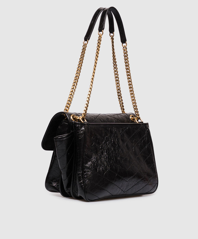 Saint Laurent Черная кожаная сумка NIKI 8129430EN07 изображение 3
