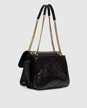 Saint Laurent Чорна шкіряна сумка NIKI 8129430EN07