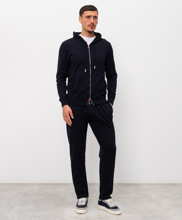 Kiton Синий спортивный костюм UMK0951 изображение 3