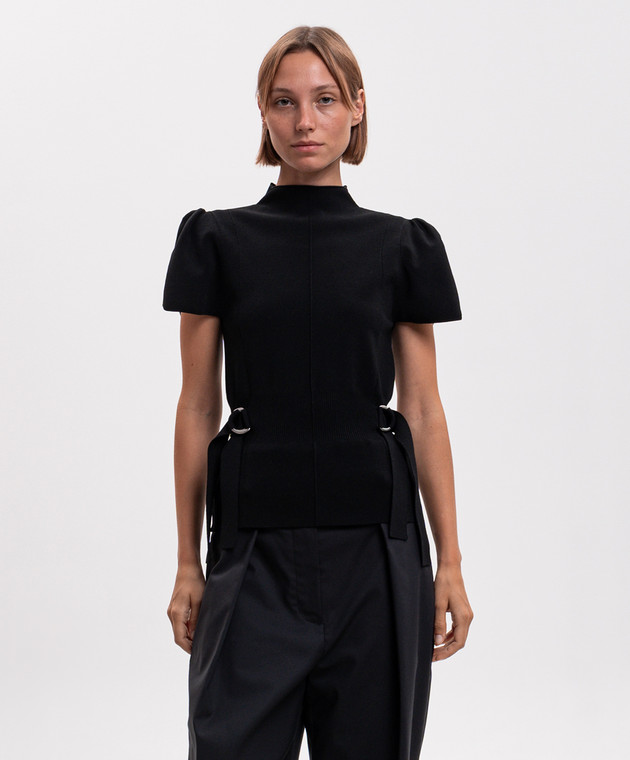 3.1 Phillip Lim Черный топ E25170363VRW изображение 3