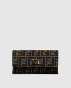 Fendi Клатч Continental Tube в узор 8M0596B1JY