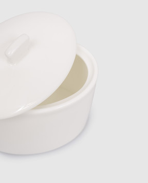 Geminiano Cozzi 1765 Белая фарфоровая сахарница с крышкой Positano JQCGP311000