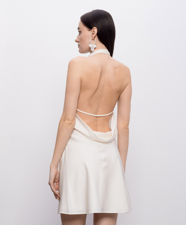 Simkhai Платье Reanna с открытой спиной цвета айвори 2261125Q изображение 4