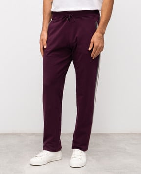 Stefano Ricci Фиолетовые спортивные штаны K101046P3DT25350
