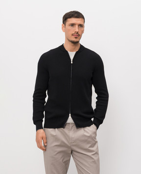 Brunello Cucinelli Чорний кардиган M29400006