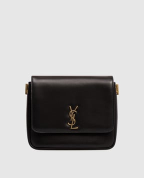 Saint Laurent Черная кожаная сумка Kate Supple 8515571EL0W