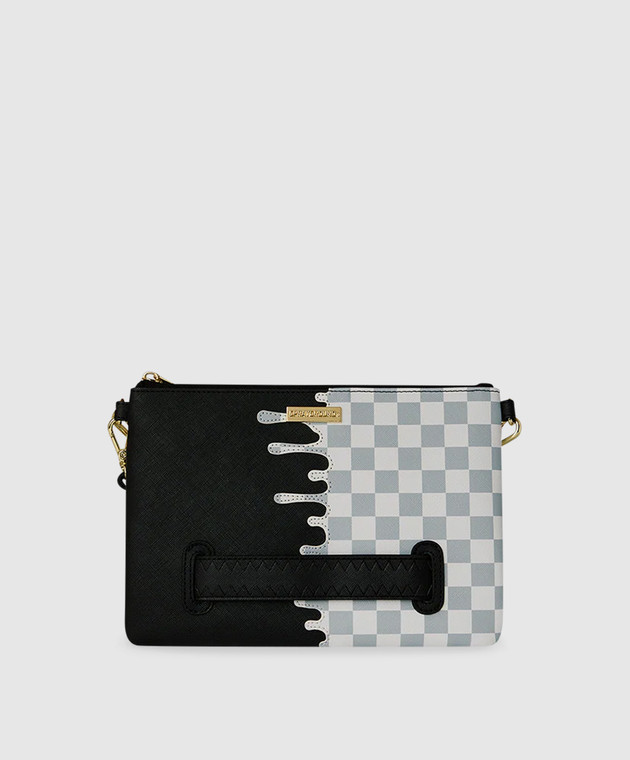 Sprayground Детская черная сумка-клатч Shadow Drip Crossover 910B8919NSZ изображение 3
