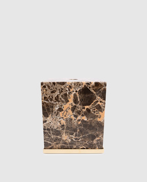 Treesseci Коричневый держатель для салфеток Palace из мрамора PA71AEMGD