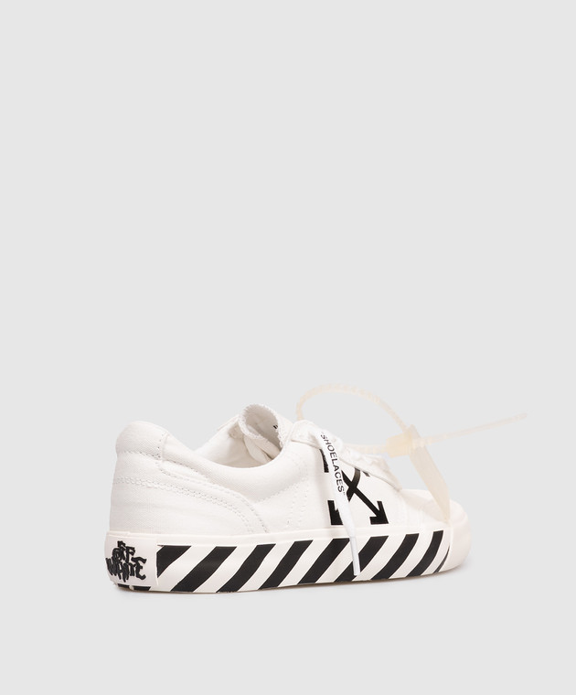Off-White Белые кроссовки Vulcanized Undercut OWIA28QC99FAB001 изображение 3
