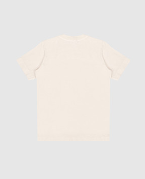 Stone Island Дитяча бежева футболка з нашивкою логотипа L1S162100002S004728