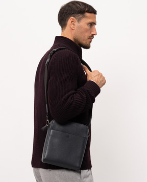 Gianni Chiarini Синяя кожаная сумка BSUB20636GRNCRV