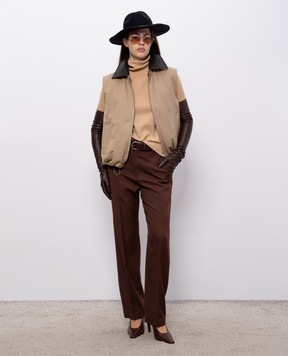 Brunello Cucinelli Двухсторонний пуховой жилет ML5977142P