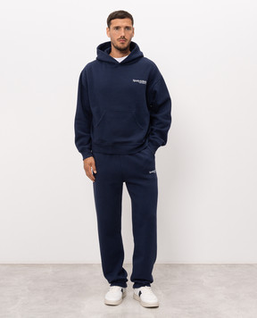 Sporty & Rich Синій спортивний костюм ST095710087BL106PA0707