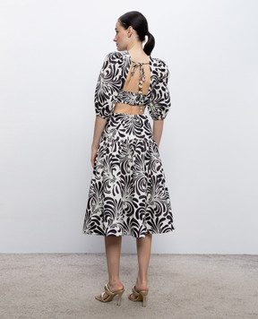 Twinset Костюм з топа та спідниці в контрастний принт 261LM2QDD