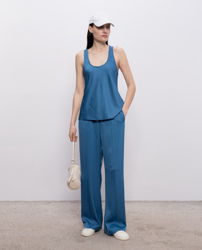 Simkhai Синие спортивные брюки с лампасами 2264055Q