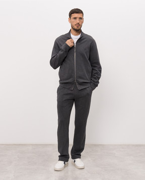 Canali Біла футболка з бавовни MJ00002T0922