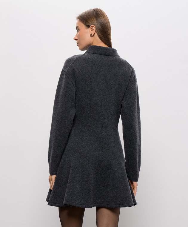 3.1 Phillip Lim Серое платье-поло F26270642WHF изображение 4
