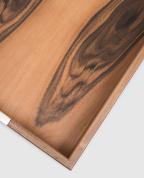 Broggi 1818 Коричневий дерев'яний піднос PiGreco 3050423848