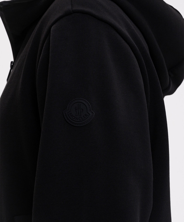 Moncler Черная спортивная куртка L20918G0005389AZY изображение 5
