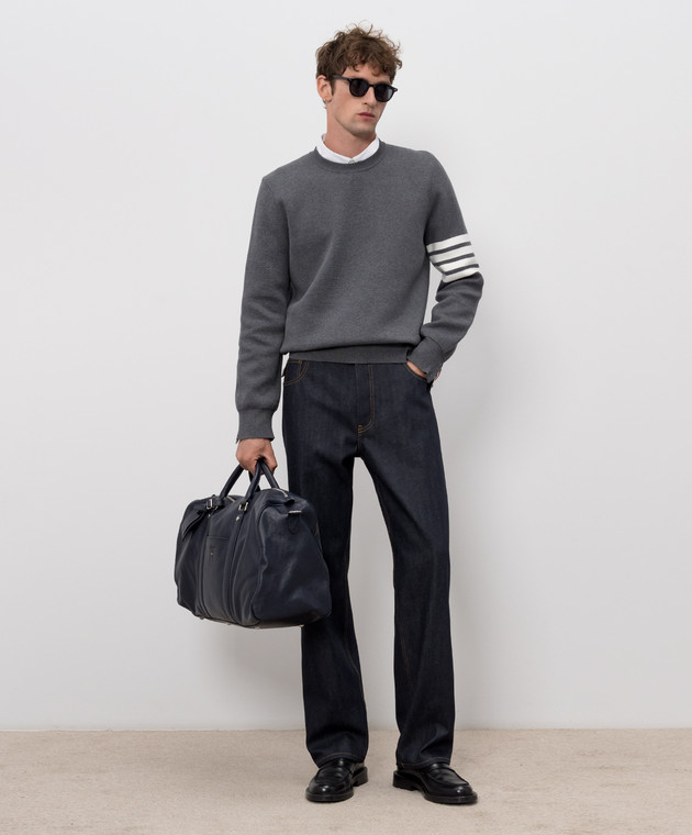 Thom Browne Серый джемпер MKA202A00219 изображение 2