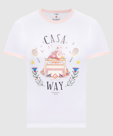 Белая футболка Casa Way