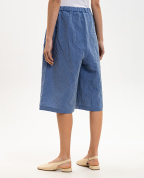 Sofie D`Hoore Блакитні бермуди PLICK з льоном PLICKLION