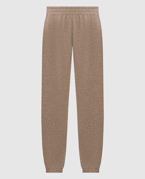 The Row Коричневые джоггеры Nadir с льном 10709Y971