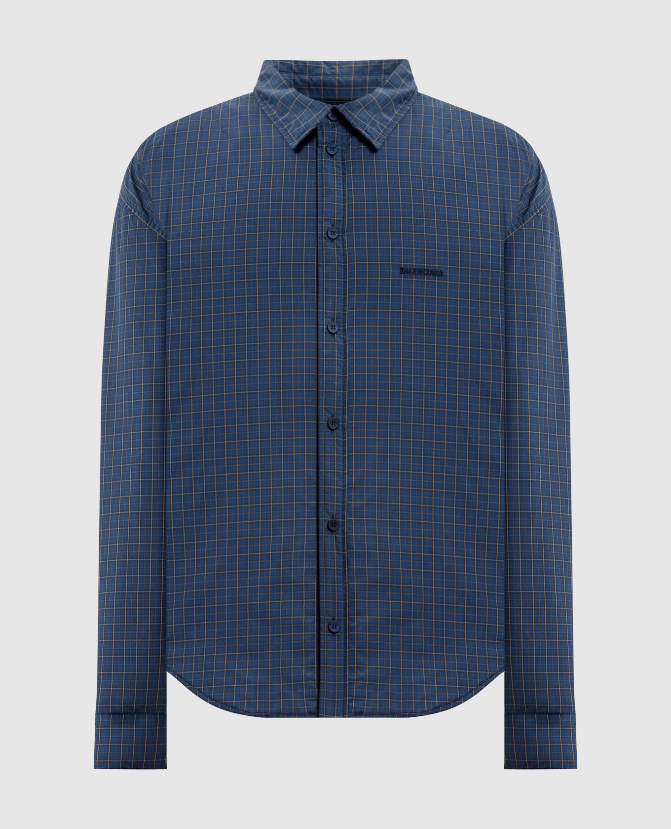 

Синяя куртка в клеточку, Синий, Куртки