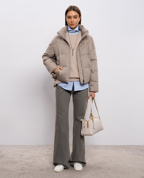 Max Mara Weekend Бежевый свитер PESCO с шерстью альпаки WKDPESCO