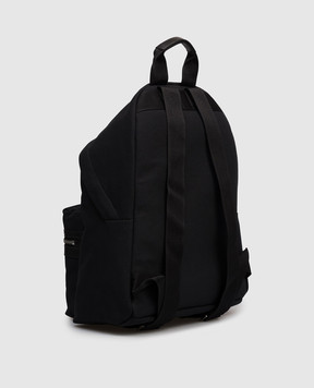 Palm Angels s Чорний рюкзак з контрастним логотипом PMNB015C99FAB001