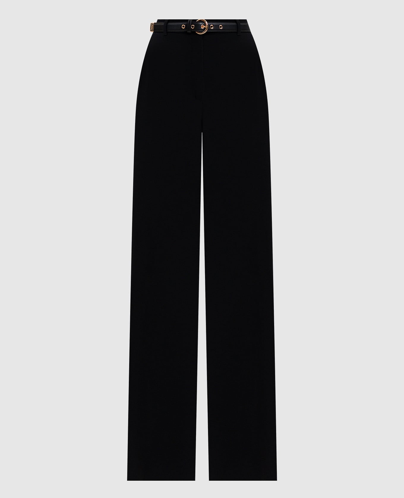 Чорні штани MSTAMICO з поясом