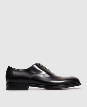 Canali Чорні шкіряні оксфорди RA01347621547