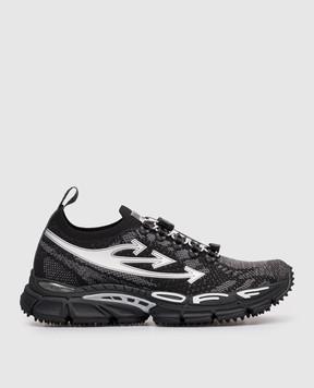 Off-White Черные кроссовки Be Right Back OWIA28KS26FAB001