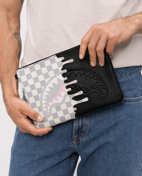 Sprayground Детская черная сумка-клатч Shadow Drip Crossover 910B8919NSZ