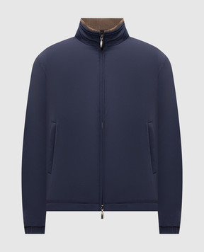 Doriani Cashmere Синя куртка A428COLMST326T