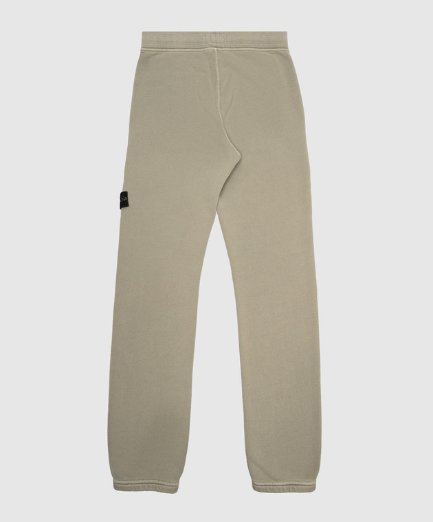 Stone Island Детские спортивные брюки цвета хаки L2S166200004S042514 изображение 2