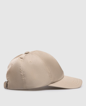 Ami Paris Сіра кепка з емблемою Ami de Coeur UCP268PA0037