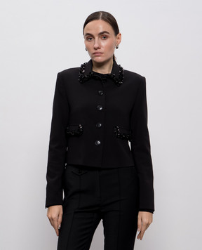 Twinset Черный жакет с логотипом 252TT2230