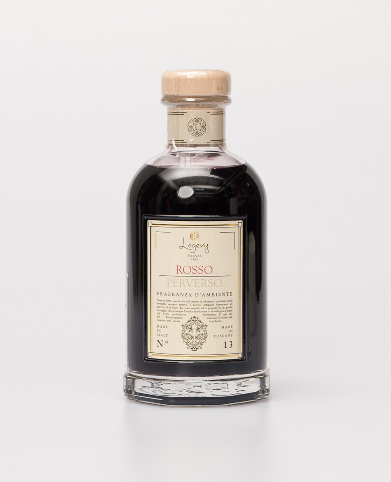 

Аромадиффузор Rosso Perverso с эмблемой 500 мл, Бордовый, Ароматы для дома