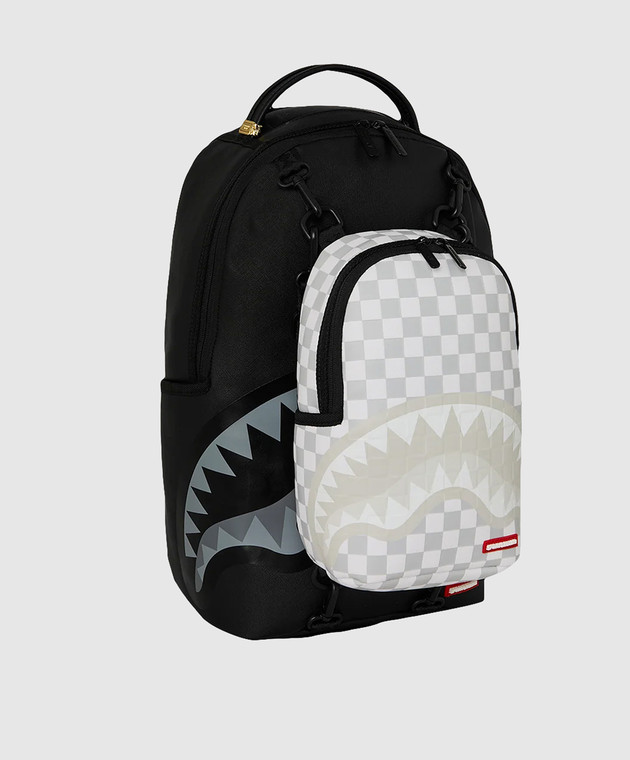 Sprayground Детский черный рюкзак LIL BAG WITH DA BIG BAG 910B7297NSZ изображение 4