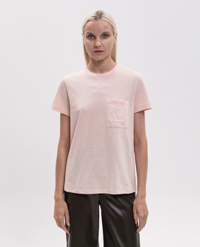 Max Mara Розовая футболка PAPAIA PAPAIA